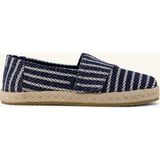 Erkek Çocuk Espadril 10023199 Toms Dıana Alpargata Rope 2.0 Navy Nautical Stripe - Lacivert