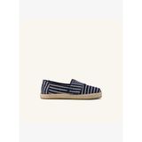 Erkek Çocuk Espadril 10023199 Toms DIANA ALPARGATA ROPE 2.0 Navy Nautical Stripe