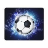 Erkek çocuk fare altlığı, masa için, çocuklar için futbol fare altlıkları, 25,4 cm x 30,4 cm spor temalı oyun masası için kaymaz kauçuk tabanlı, dikişli kenar iş, ofis, ev, bilgisayar, dizüstü