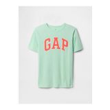 Erkek Çocuk Grafikli T-Shirt Su Yeşili