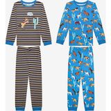 Erkek Çocuk Horses 2li Çok Renkli Pijama Takımı - 6 - 7 Yaş