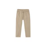 Erkek Çocuk Jogger Fit Beli Lastikli Chino Pantolon - Bej