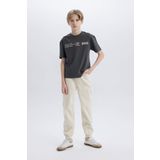 Erkek Çocuk Jogger Standart Paça Gabardin Pantolon