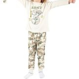 Erkek Çocuk Junior Army Kamuflaj Uyku Gözlüklü Pijama Takım - 3 Yaş