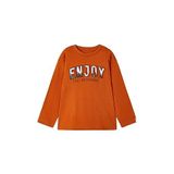 Erkek Çocuk Kabartma Baskılı Sweatshirt 4020