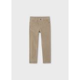Erkek Çocuk Kadife Slim Fit Pantolon - Krem - Yeşil - 9 Yaş