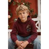 Erkek Çocuk Kapüşonlu Baskılı Sweatshirt – Kanguru Cepli Günlük Hoodie