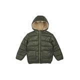 Erkek Çocuk Kapüşonlu Haki Mont 4 Yaş (104 cm)