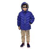 Erkek Çocuk Kapüşonlu Mont BS-0411 İNDİGO 8 YAŞ