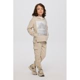Erkek Çocuk Kapüşonlu Taş Sweatshirt 8 Yaş (128 cm)