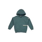 Erkek Çocuk Kapüşonlu Yeşil Sweatshirt 7 Yaş (122 cm)