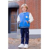 Erkek Çocuk Kargo Cepli Gabardin Pantolon MNT25E209 - Mavi - 3 - 4 Yaş