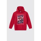 Erkek Çocuk Kırmızı Sweatshirt 10 Yaş (140 cm)