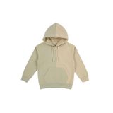 Erkek Çocuk Kontrast Parçalı Kapüşonlu Bej Sweatshirt 4 Yaş (104 cm)