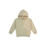 Erkek Çocuk Kontrast Parçalı Kapüşonlu Bej Sweatshirt 6 Yaş (116 cm)