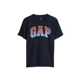 Erkek Çocuk Logo Detaylı Lacivert T-Shirt