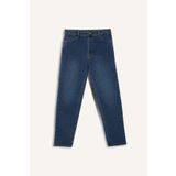 Erkek Çocuk Loose Fit Düz Paça Jean Pantolon
