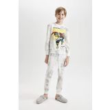 Erkek Çocuk Marvel Comics Regular Fit 2'li Pijama Takımı