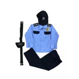 Erkek Çocuk Mavi Asayiş Polis Kıyafeti Alt-Üst Takım
