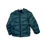 Erkek Çocuk Mont Dolgu Şişme Haki Renk 8-14 Yaş (Haki, 12 Yaş)