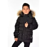 Erkek Çocuk Natürel Kürklü Mont 51254