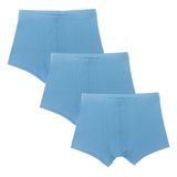 Erkek Çocuk Organik Pamuklu Boxer – GOTS Sertifikalı (3, Denim Mavisi, 152)