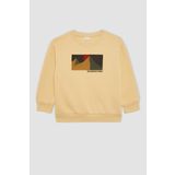 Erkek Çocuk Oversize Fit Bisiklet Yaka Sweatshirt