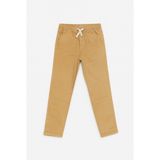 Erkek Çocuk Pamuklu Gabardin Jogger Pantolon Kahverengi - 13 - 14 Yaş