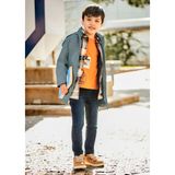 Erkek Çocuk Pantolon-Yumusak Denım Lacivert - Siyah - 4 Yaş