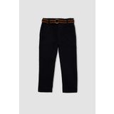 Erkek Çocuk Regular Fit Düz Paça Gabardin Pantolon