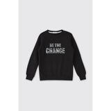 Erkek Çocuk Siyah Sweatshirt 13-14 Yaş (160 cm)