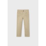 Erkek Çocuk Slim Fit 5 Cepli Pantolon - Bej - Gri - 4 Yaş