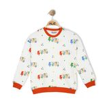 ERKEK ÇOCUK SUPER HERO BASKILI SWEATSHIRT