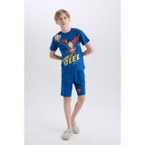 Erkek Çocuk Superman Regular Fit 2'li Pijama Takımı