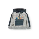 Erkek Çocuk Sweatshirt - Açık Gri