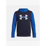 Erkek Çocuk UA Rival Fleece Colorblock Graphic Kapüşonlu Sweatshirt 6004994-402