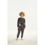 Erkek Çocuk Uzun Kol Antrasitl Pijama Takım C6T1N7O8 ANTRASİT 104/3-4 YAŞ
