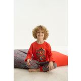 Erkek Çocuk Uzun Kol Kırmızı Pijama Takım C1T4N7O8 KIRMIZI 92/1-2 YAŞ