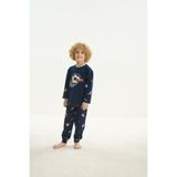 Erkek Çocuk Uzun Kol Lacivert Pijama Takım C3T3N7O8 LACİVERT 92/1-2 YAŞ