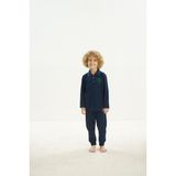 Erkek Çocuk Uzun Kol Polo Yaka Lacivert Pijama Takım C5T2N7O8 - 7 - 8 Yaş