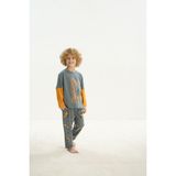 Erkek Çocuk Uzun Kol Yeşil Pijama Takım C4T2N7O8 - 7 - 8 Yaş
