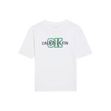 Erkek Çocuk Varsity Logo Ss Beyaz T-Shirt