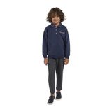 Erkek Çocuk Yakalı Gül Rengi Sweatshirt 9 Yaş (134 cm)