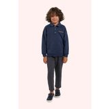 Erkek Çocuk Yakalı Lacivert Sweatshirt 6 Yaş (116 cm)