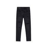Erkek Çocuk Yırtık Pantolon Gri 7538