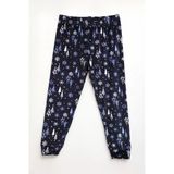 Erkek Çocuk Yumuşak Kadife Dokulu Lacivert Pijama Altı