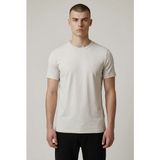 Erkek Coonless Rayon Kumaş Sıfır Yaka Taş Tshirt - XL