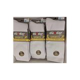 Erkek Cotton Havlu Tenis Çorabı- Kışlık - Dikişsiz - Soft Yıkama - Parfümlü- 6 Adet- (40-44 Beden) Beyaz 40-44 Beden