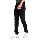 Erkek Denim Siyah Slim Fit Likralı Dar Kot Jean Pantolon 2130
