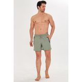 Erkek Deniz Şort Mayo Haki 2607-H - XL - Mercan